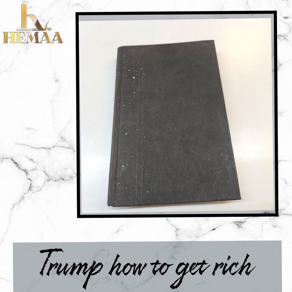 Trump How To Get Rich หนังสือการเงินธุรกิจและส่วนบุคคล หนังสือไม่ผ่านใช้เก่า