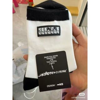 Miniso Enhypen Character sock สองคู่(22-24)