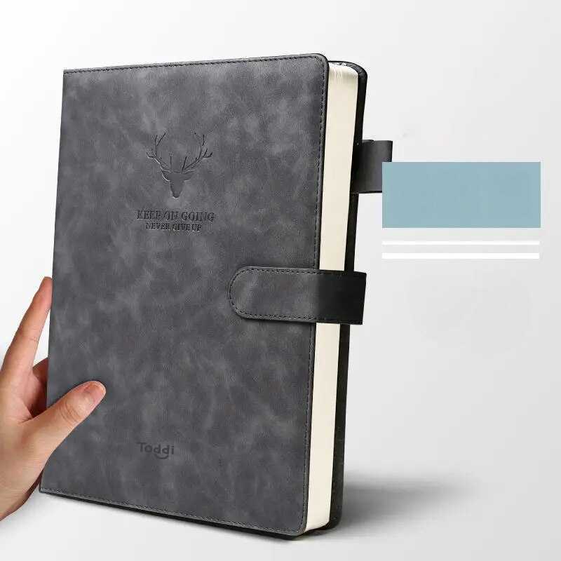 Primal Todi Daily Notebook Leather Cover Magnetic Buckle TL4 Quality.01