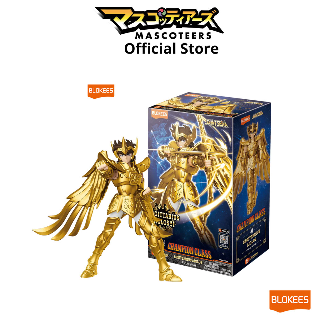 BLOKEES Blokees Figures - Saint Seiya 75006 Champion Class 05 - Sagittarius Aiolos ของแท้ นำเข้า 100%