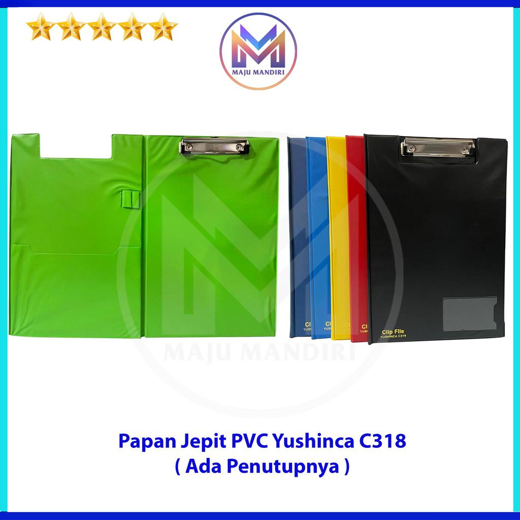 Yushina PVC Clip Board Type C318 Clip Board C 318 Exam Board