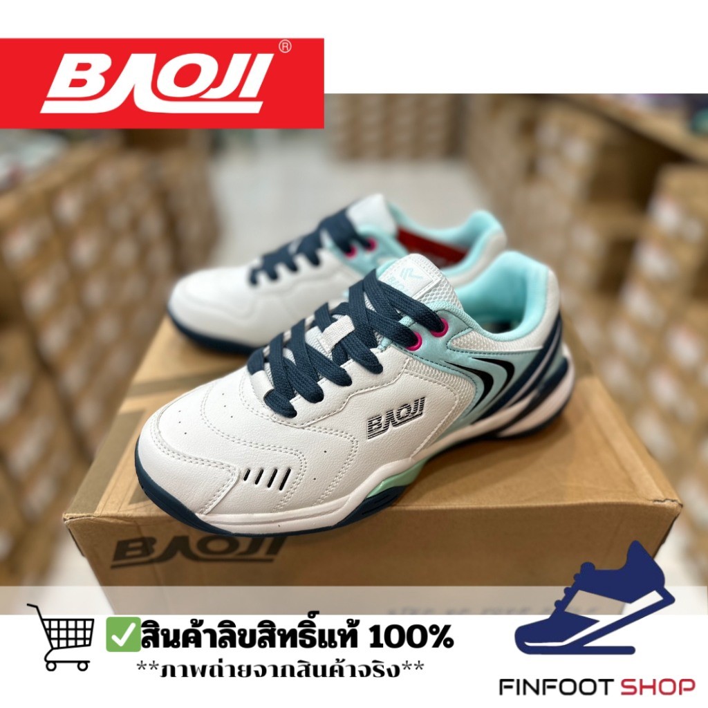 Baoji รองเท้าแบดมินตันผ้าใบผู้หญิง BAOJI รุ่น BJW1133