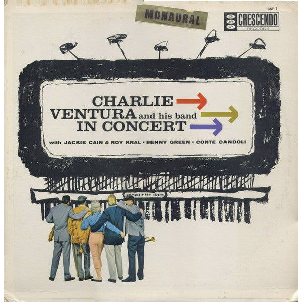 แผ่นเสียง Charlie Ventura - Charlie Ventura And His Band In Concert (Vinyl) (VG+)