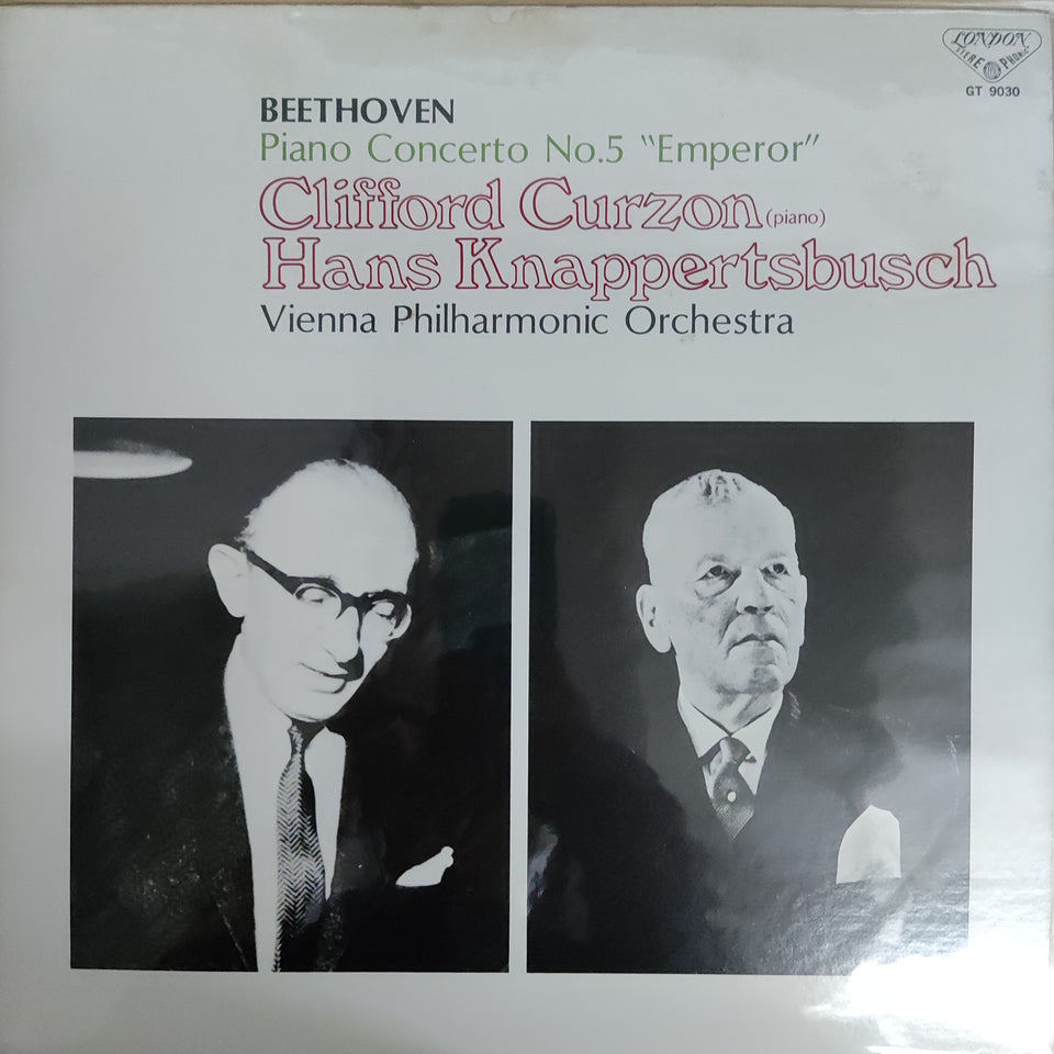 แผ่นเสียง Clifford Curzon Piano / Hans Knappertsbusch / Vienna Philharmonic Orchestra Beethoven Pian