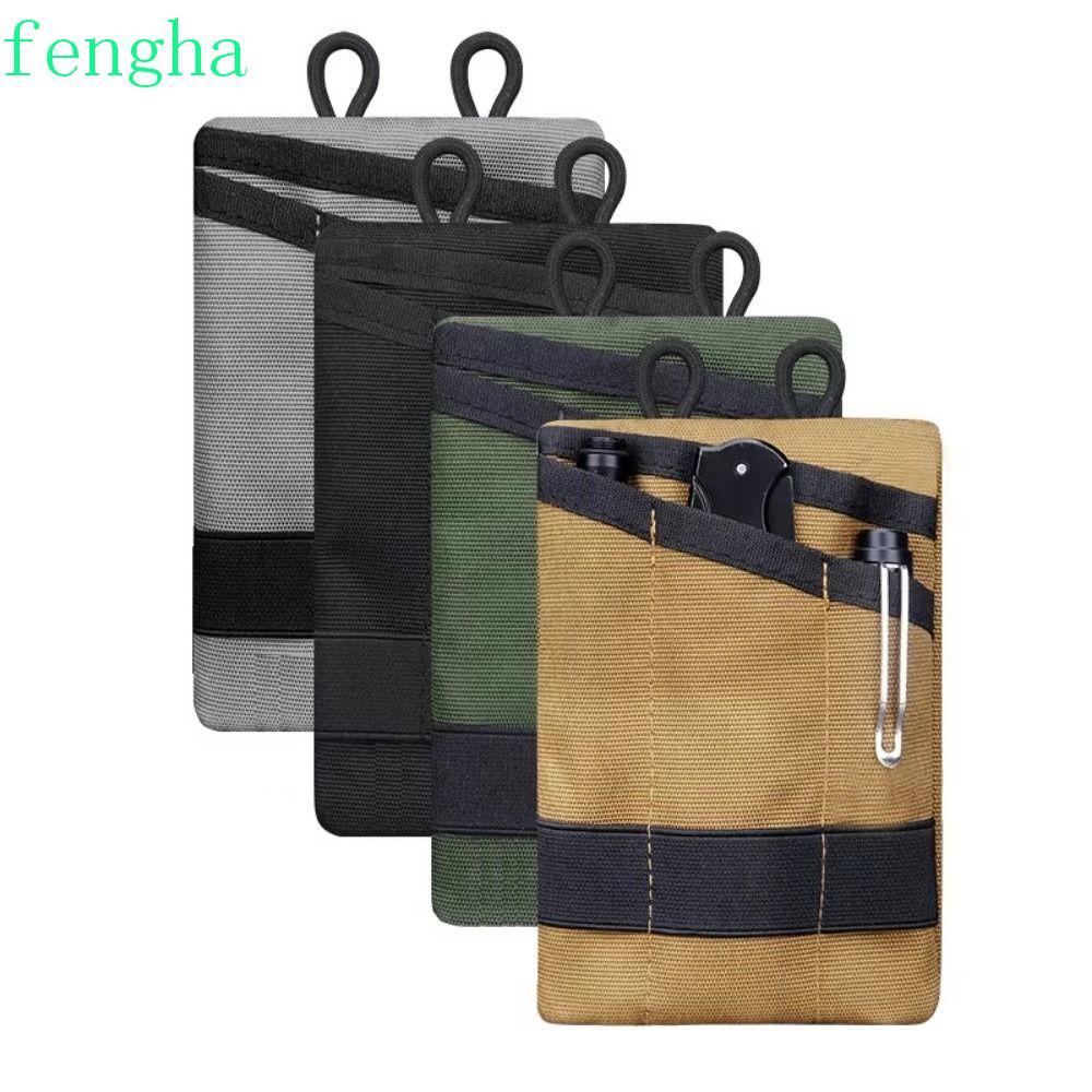 FENGHA Mini EDC Tool Bag,น้ําหนักเบาทนทานKey Pouch,EDC Tool Kit Compactสายคล้องไหล่เข็มขัดกันน้ําเอว