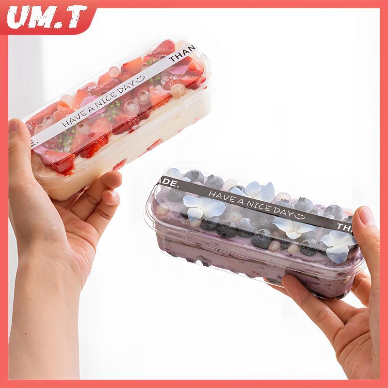 UM.T 50 ภาชนะใส่ขนมรูปขนมปังขนาดเล็กเหมาะสําหรับถ้วยขนมหวานและกล่องเค้ก - 300 มล. null