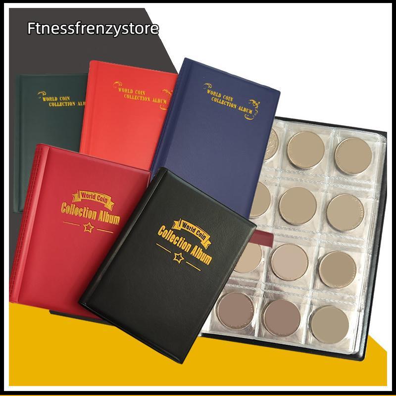 [FF] 120 Poets Coin Collection Book 10 หน้า Coin Collection Holder Albummemorative Coin Organizer St