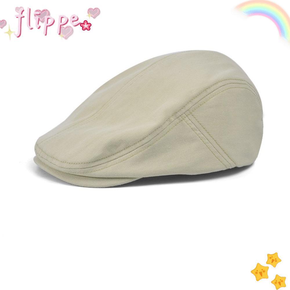 FIPE Berets, Casual Retro Painter Cap, Solid Color Anti-UV England Hat Gift