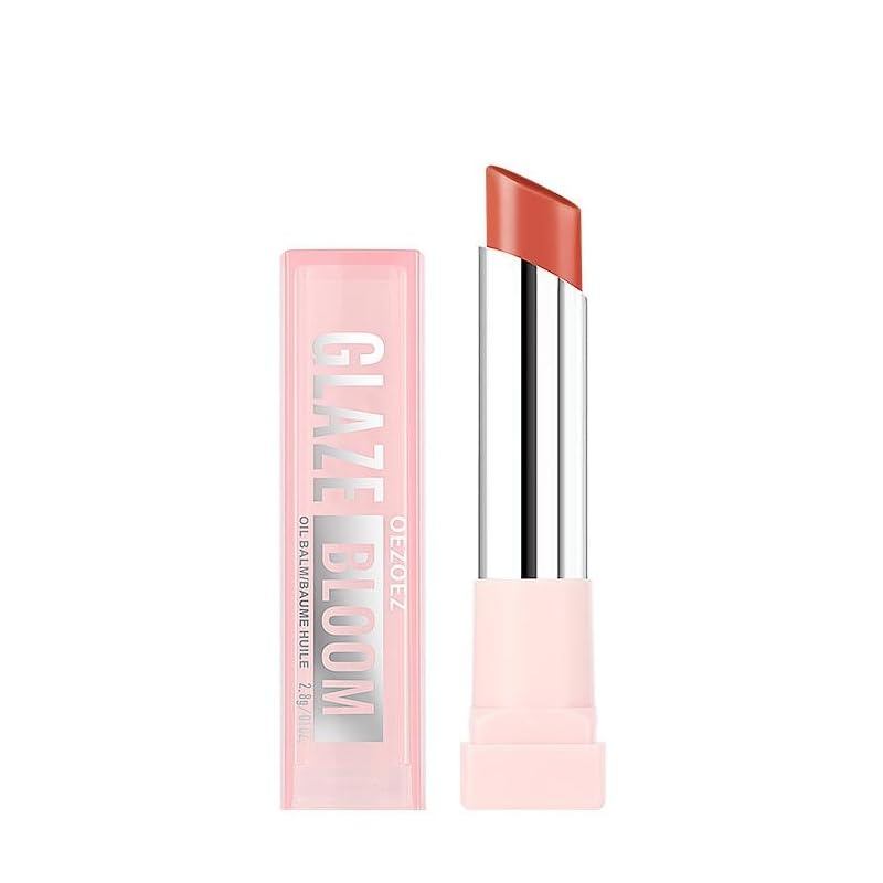 Hydrating Lip Gloss – Pink Glaze, Hyaluronic Acid Plumping Moisturizer, Lip Balm Lifter Lipstick (#0