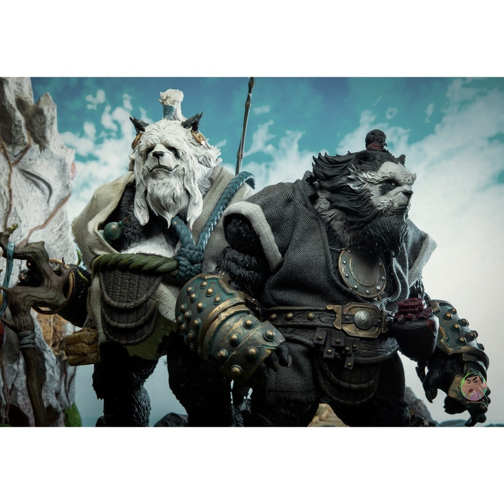 (🔵PRE-ORDER)Maestro Union 1/12 Furay Planet Series Panda Bro Yin & Yang Set of 2