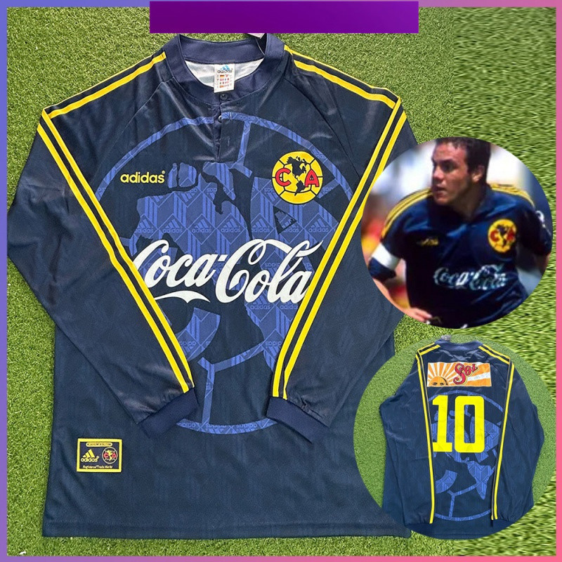 Club America 1998-99 Retro เสื้อฟุตบอลแขนยาว