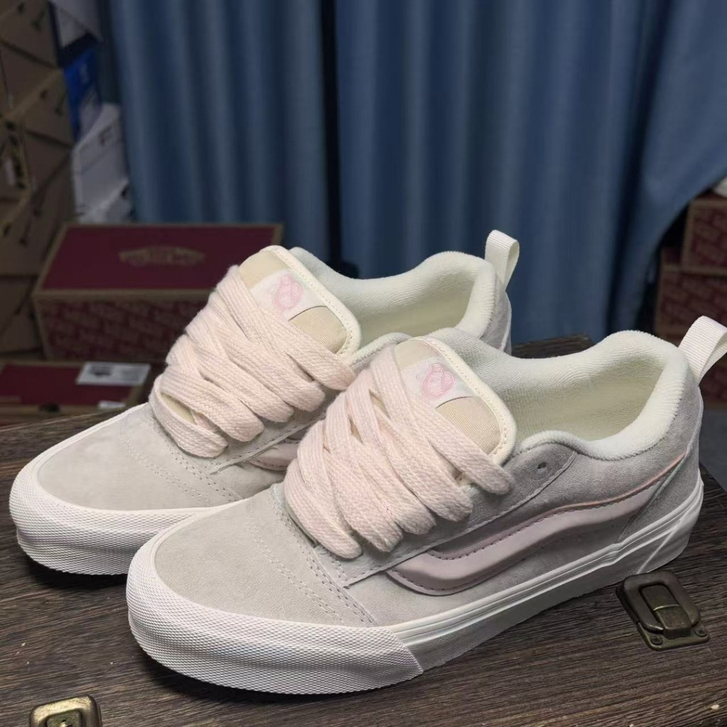 Vans Caldrone Off-White Fat Shoes สไตล์สําหรับทุกคน