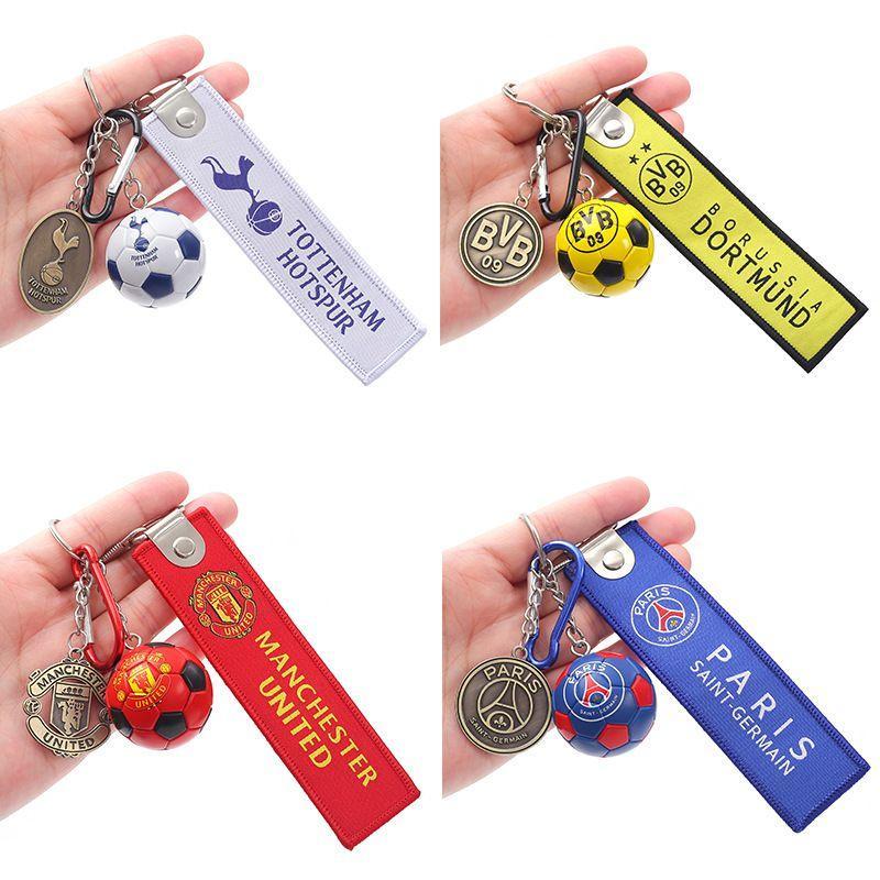 【สินค้าพร้อมส่ง】พวงกุญแจโลโก้ทีมฟุตบอล | เรอัลมาดริด แมนซิตี้ เชลซี อัล-นาสเซอร์ เอซีมิลาน ของที่ระลึกแฟนบอล