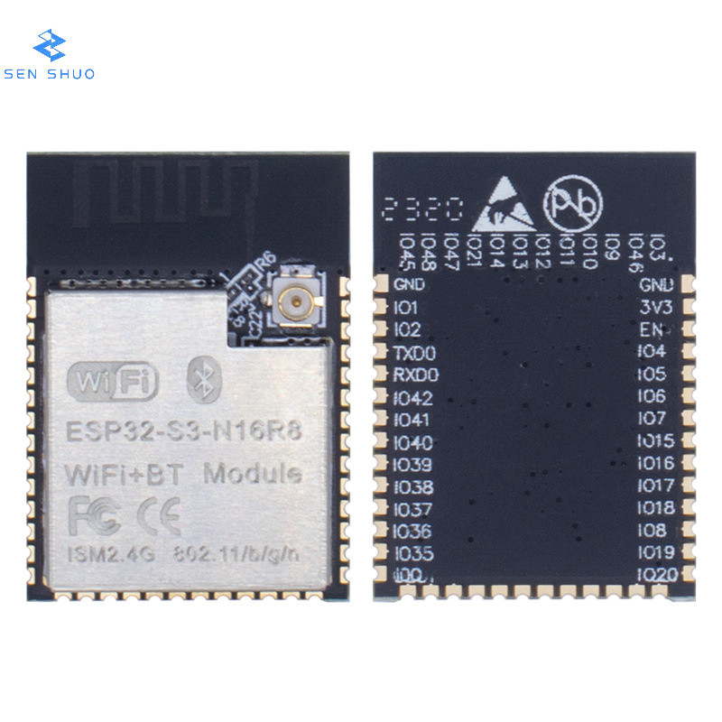 ESP32-S3-N16R8 ใช้งานร่วมกับ ESP32-S3-WROOM-1-N16R8 WIFI บลูทูธ 5.0 โมดูลโมดูล