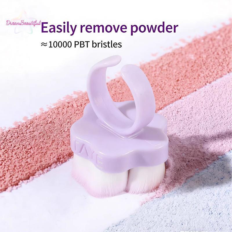 <DBFl-t>พลาสติกเล็บแปรงทําความสะอาดฝุ่นแปรงBule Cat Pawเจลฝุ่นทําความสะอาดMake Upแปรงรูปแหวนเครื่องมือทําเล็บนุ่มใหม่ ราคา ถูกที่สุด ดีลบีเคเค แกลเลอรีภาพที่ 2