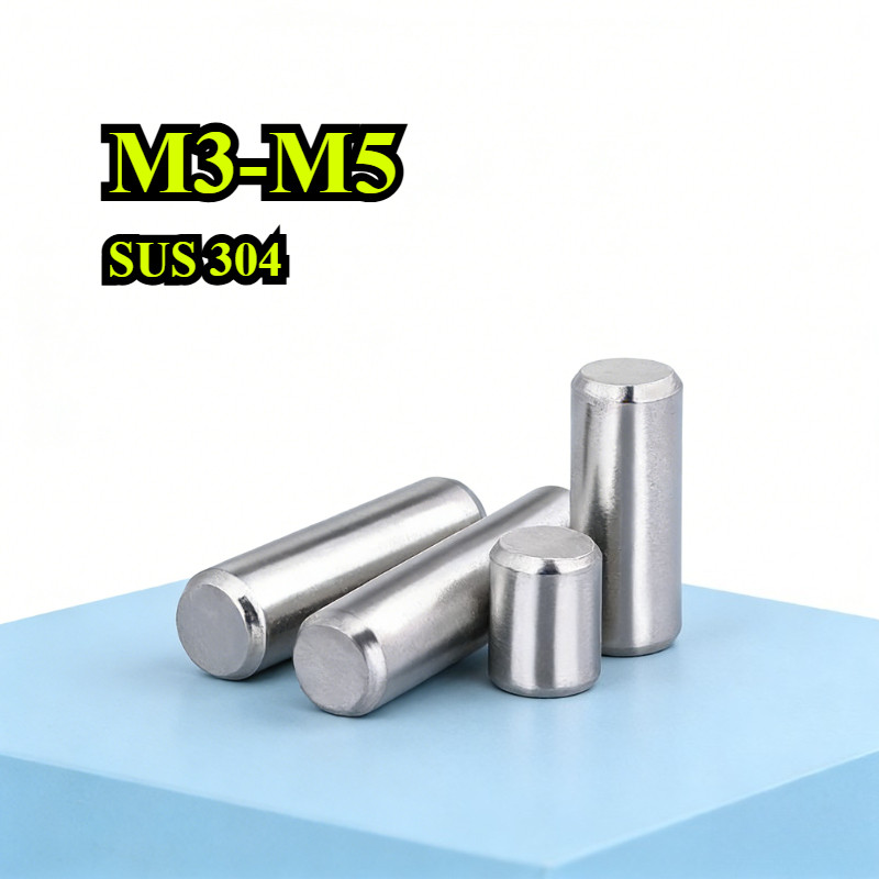 [ZQ-R] 304 สแตนเลสสตีลขาทรงกระบอกตําแหน่งขาคงที่เพลาขาแข็งขาเล็บ M3/M3.5/M4/M5