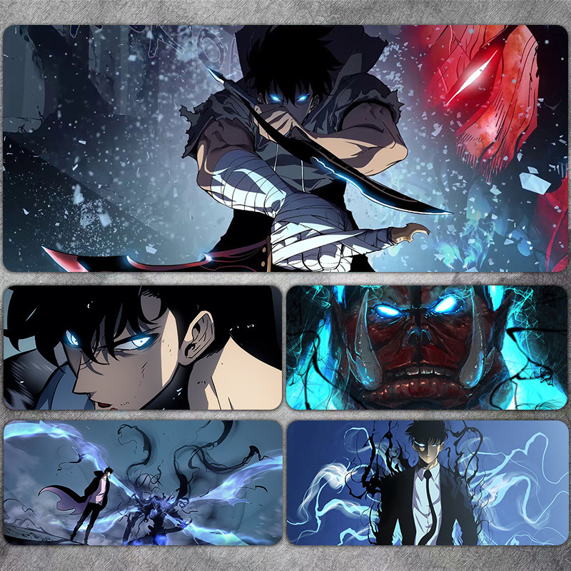 Anime I อัพเกรด Alone Keyboard Pad โต๊ะคอมพิวเตอร์ Pad Seaming Writing Mouse Pad (38 & 49)