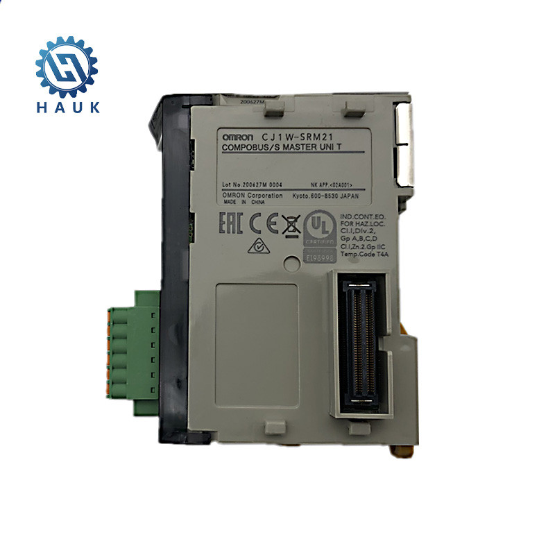 ใหม่ O Mron CJ1W-SRM21 โมดูลการสื่อสารแบบอนุกรม RS-232C/485 และ 115.2kbps ความเร็วสําหรับ CJ Series 