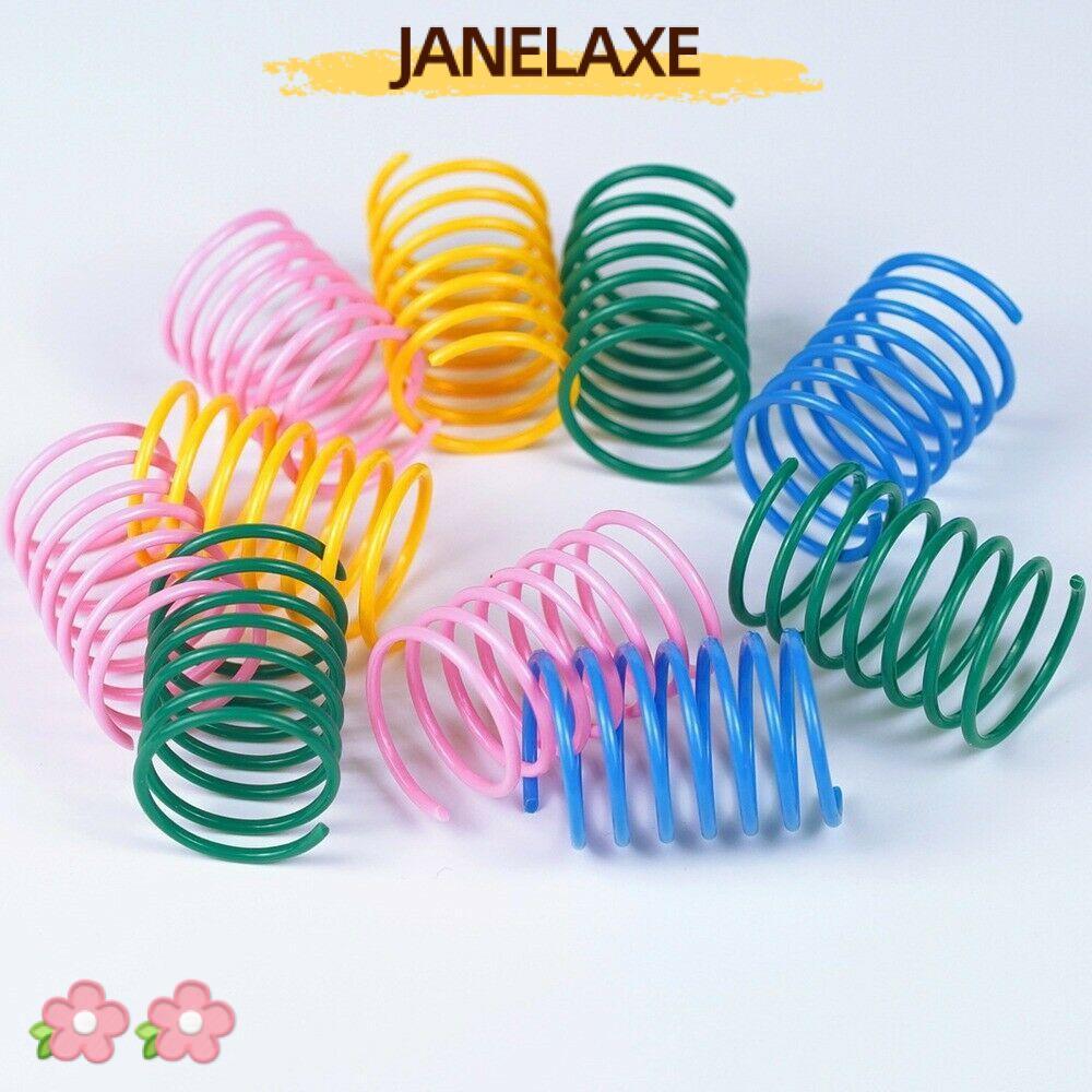 JANELAXE932JN 4/8/12/20 ชิ้นของเล่นลูกแมวตลกร้อนเด้งเล่นสัตว์เลี้ยง