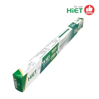 ลังละ 20ชุด HiET ชุดฟูลเซตหลอดพร้อมราง 9w 30w 40w LED T8 หลอดยาว 60/120 ซม. LED หลอดไฟยาว