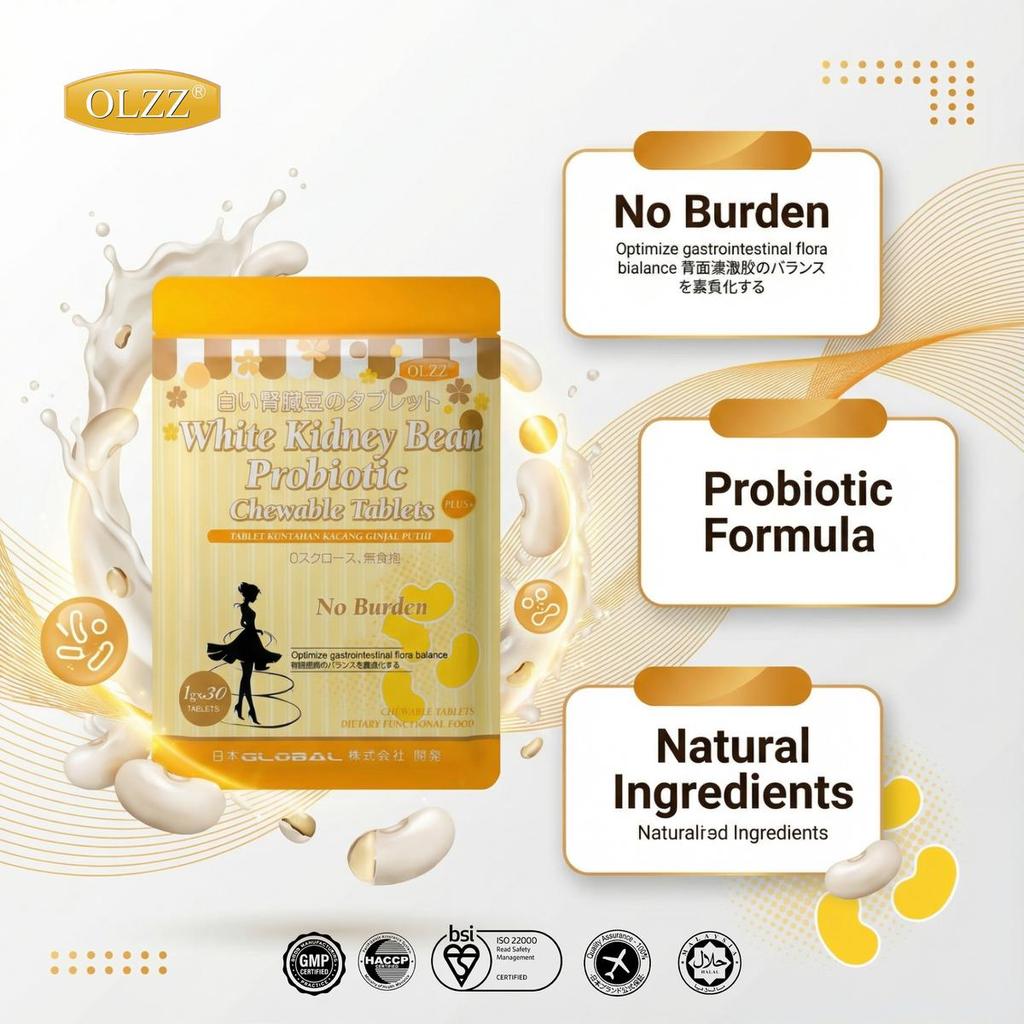 "Disahkan Saintifik oleh Institut Jepun"! white kidney bean【OLZZ White Kidney Bean】 | Pengesahan Sai