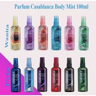 Casablanca Body Mist Cologne 100ml 12 Varian Aroma