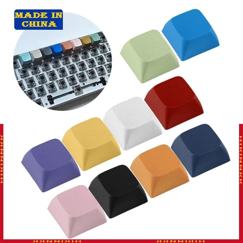 HIK 10 ชิ้น XDA2 Keycaps 1U หลายสี Pbt Keycap สําหรับเกมคีย์บอร์ด Keycap