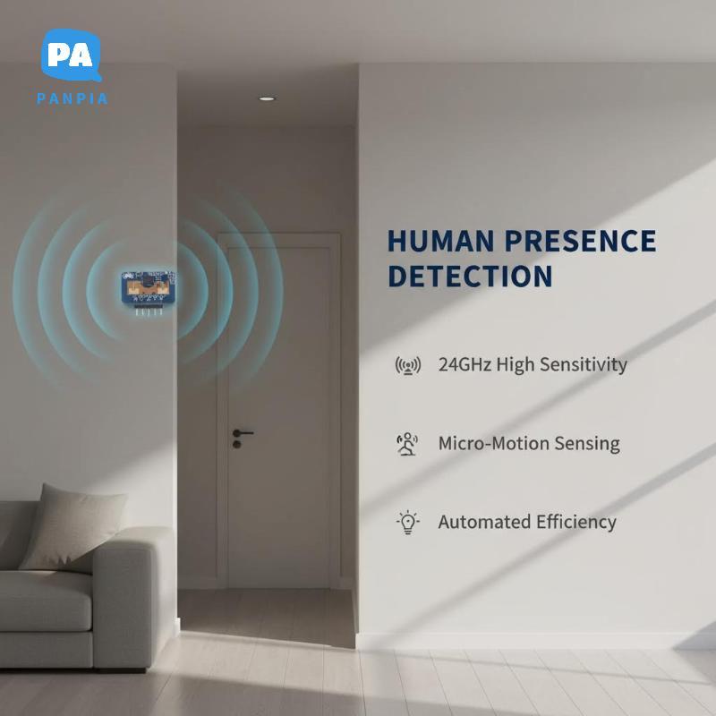 [NBI] LD2410C 24GHz Sensor Module Human Presence Radar Sensor Module FMCW LD2410 มิลลิเมตร Wave Rada