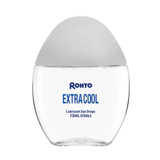 Rohto Eye Drops Extra Cool 13 ml. โรห์โต้ อาย ดรอปส์ เอ็กซ์ตร้า คูล 13 ml. Lubricating & Rewetting Drops