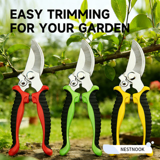 [COD]Durable Garden Pruning Scissors | Multi-Purpose for Home Yard Bonsai Plant Care Tools