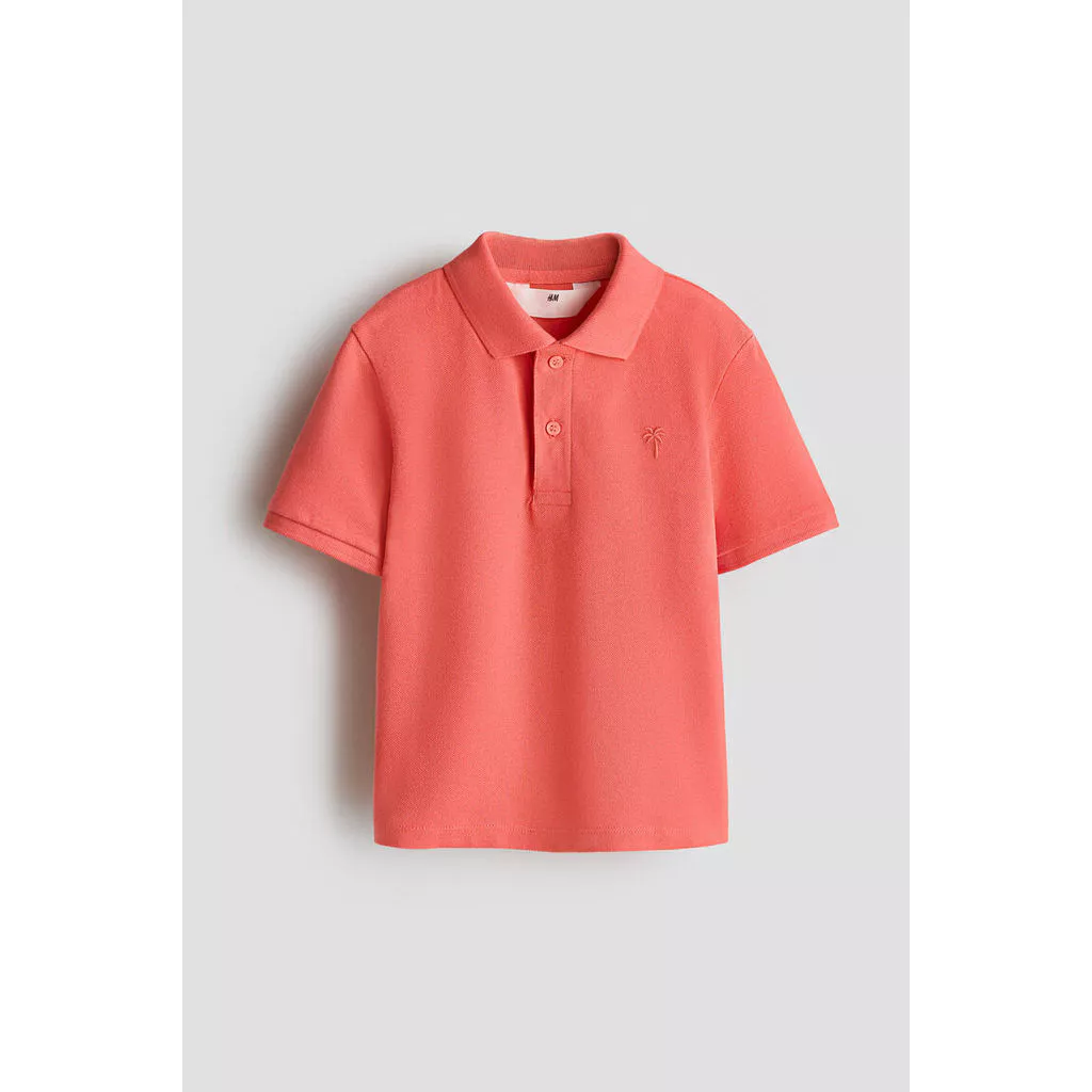 H&M(เอชแอนด์เอ็ม) เสื้อโปโลผ้าปิเก้ปักลาย เด็กชาย 1324534_4