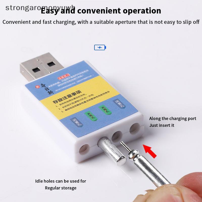 ชาร์jer UNW สำหรับแบตเตอรี่ CR425 พร้อม USB อุปกรณ์เสริมสำหรับการตกปลาและนาฬิกากันลื่น