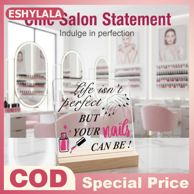 [Bea-t] กระดานแสดงรูปร่างเล็บกระดาน Advice Board พร้อมฐานเล็บท่องเที่ยวเล็บปลอมแสดงผู้ถือร้านทําเล็บ