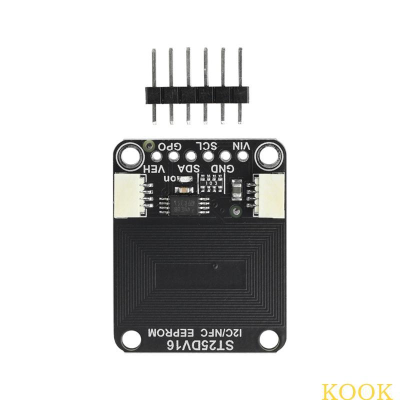 KOOK ST25DV16K I2C โมดูล 16Kbit EEPROM สําหรับบรรจุภัณฑ์อัจฉริยะการรับรองผลิตภัณฑ์โมดูลความถี่แบบไดน