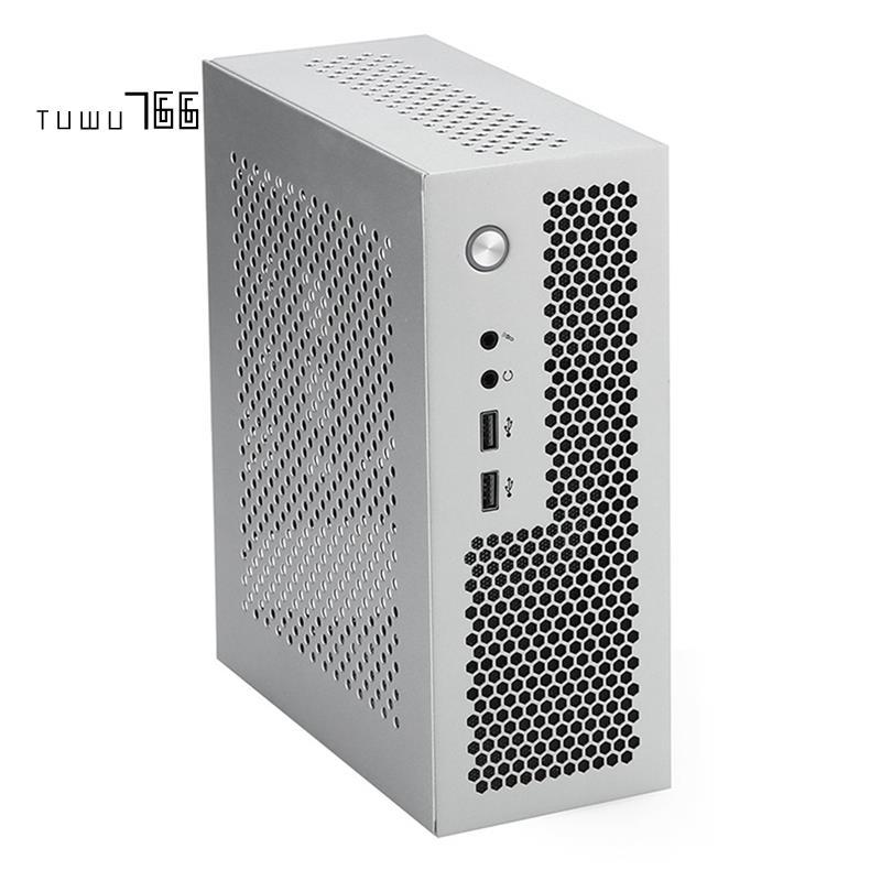 [tuwu766]A09 HTPCคอมพิวเตอร์Mini ITX Gaming PCแชสซีเดสก์ท็อปแชสซีUSB2.0 เคสคอมพิวเตอร์Homeคอมพิวเตอร