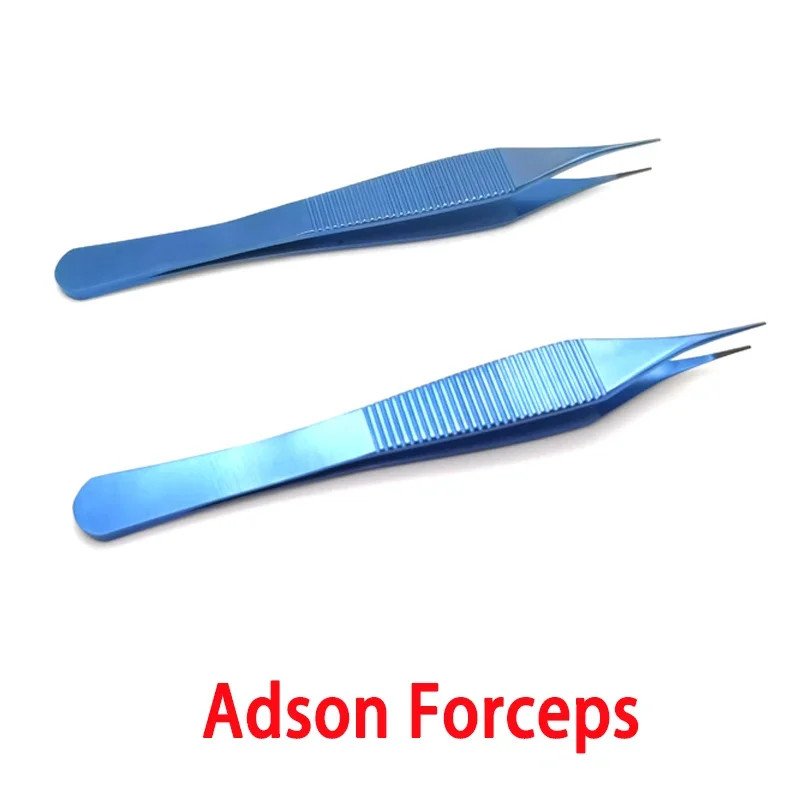 Adson Tissue Forceps กระดูกอ่อน Rhinop ศัลยกรรมพลาสติกแหนบ Ocularp พลาสติก Hi Eye