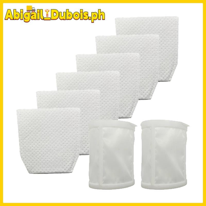 Abigail_Dubois6+2pack ตัวกรองสูญญากาศสําหรับ T-03193 443060-3 XLC02ZB,XLC02ZW,XLC02RB1W,XLC02R1B,LC0