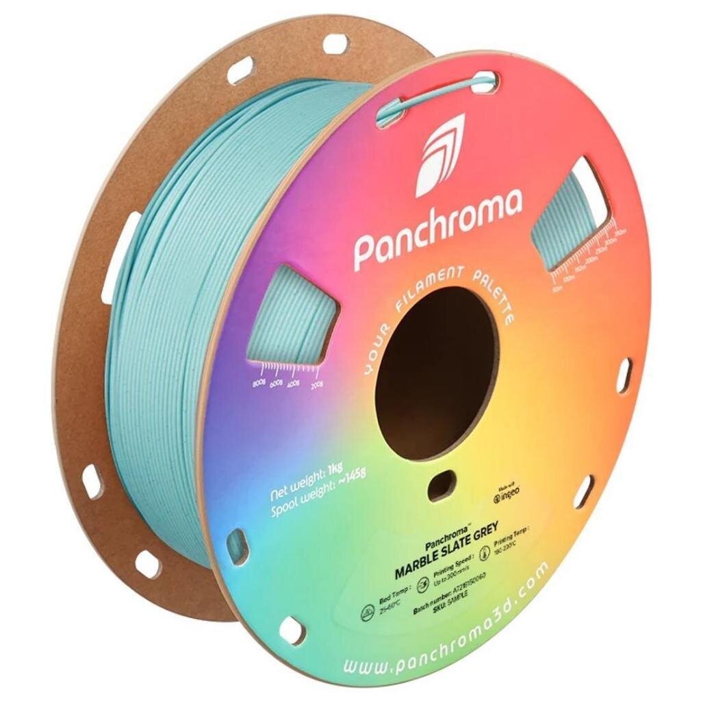 Panchroma Marble PLA (ชื่อเดิม PolyTerra Marble) ยี่ห้อ Polymaker 3D Filament 1.75mm 1KG