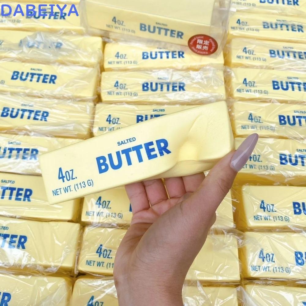 ของเล่นบรรเทา ดาเบยา,บรรเทาความเครียดมือผ่อนคลายบีบเนยของเล่น,แท่งเนยนุ่มช้าเพิ่มขึ้นผ่อนคลายช้า สะท้อนกลับ ของเล่นของขวัญ