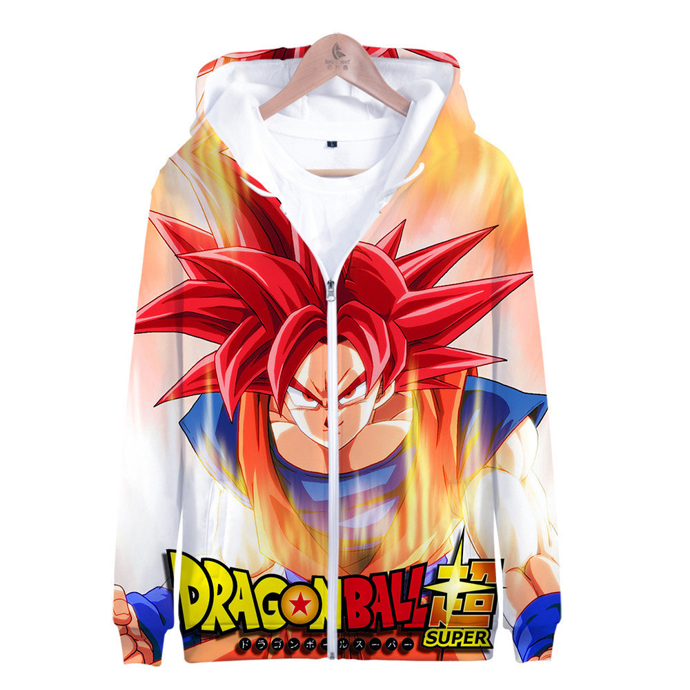 การ์ตูนญี่ปุ่น Lelo Zipper เสื้อกันหนาว 2020 broly broly หมวก super Dragon Ball 6Z4Z