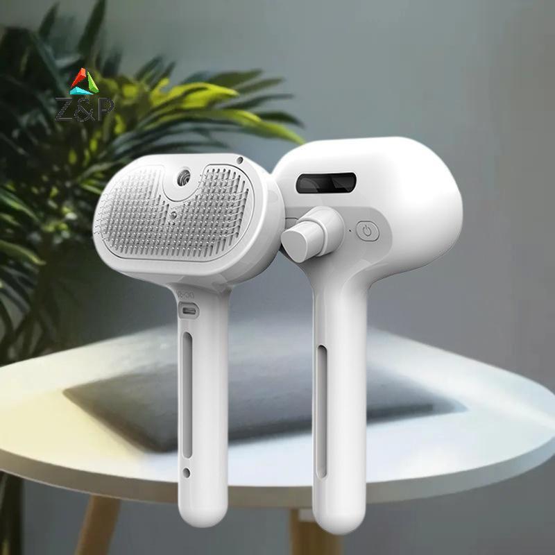 [Z&PT] PH Pet Groomingb Pet Hair Cleaner Brush Floating Messy Hair Cleaning Dog Cat Lint Removal Bru