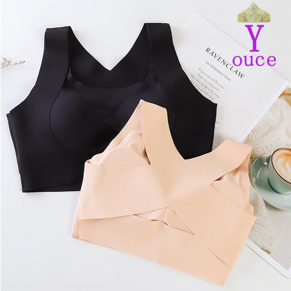 YOUCE Posture Bras Back Bra สําหรับผู้หญิงสาวเสื้อกั๊กไม่มีรอยต่อ Push Up Posture Corrector