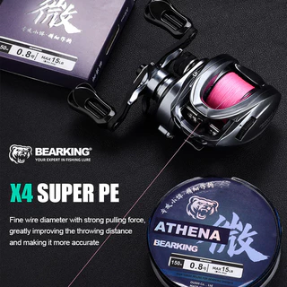 BEARKING W4 The Pinnacle Of Smoothness Ultralight สายตกปลา (150M/0.2-1.0)