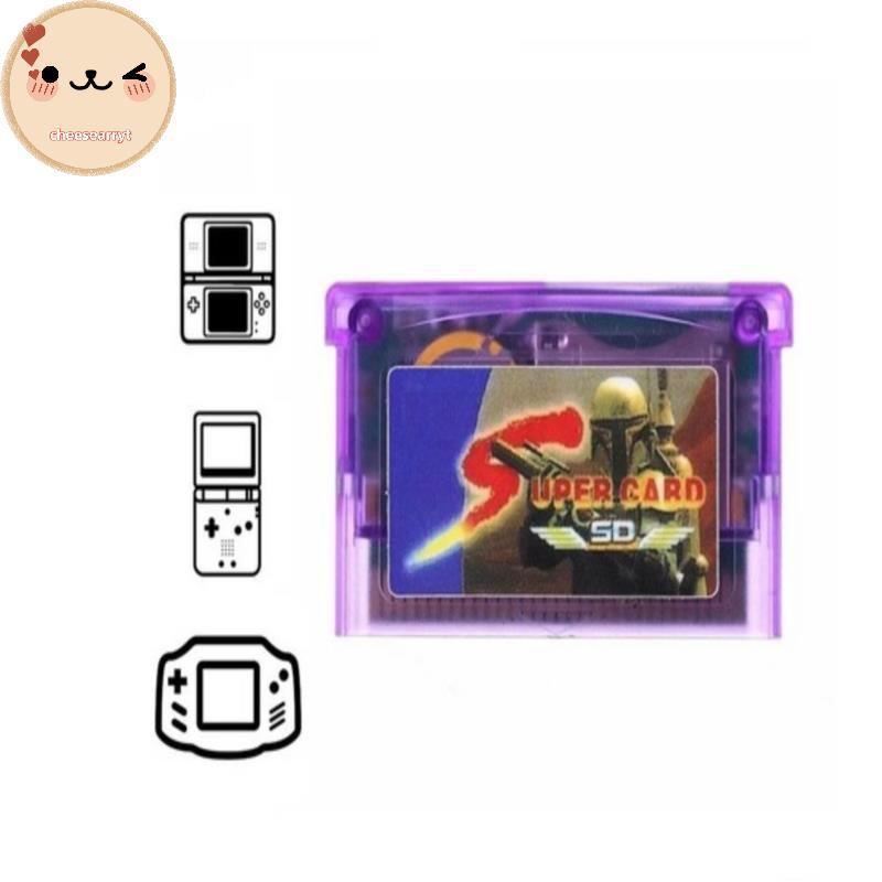 รุ่นชีรองรับการ์ด TF สําหรับ GameBoy Advance ตลับหมึกเกมสําหรับ GBA/GBM/IDS/NDS EN