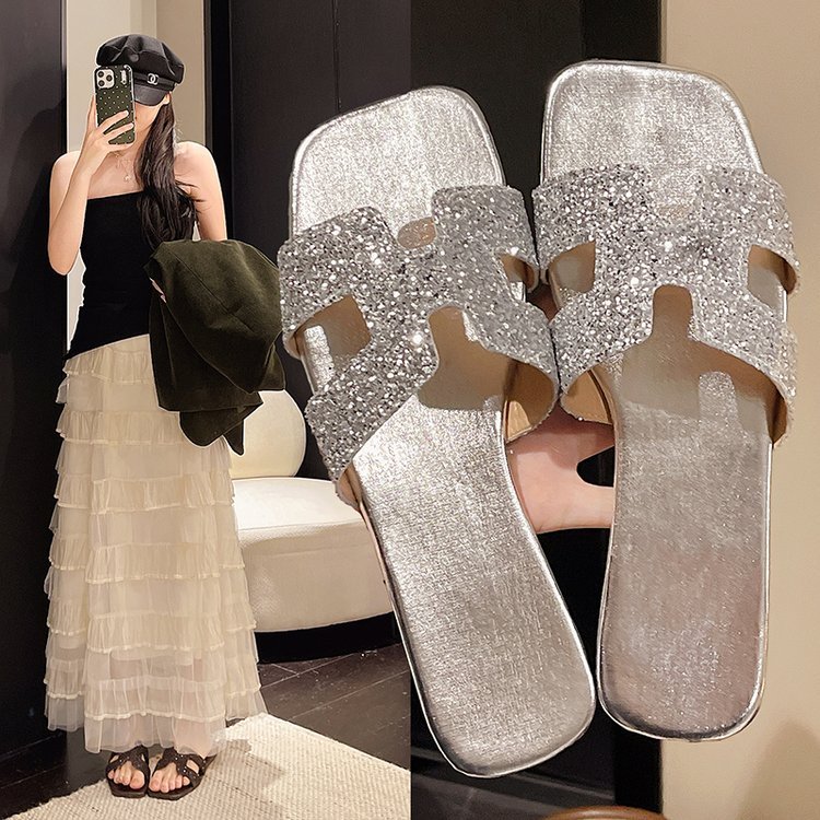 Rubber PU Flat Low Heel (เล็กกว่า 3cm)