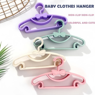 20PCS Children's hanger baby cute traceless hanger anti-skid space-saving household kid hunger 10pcs