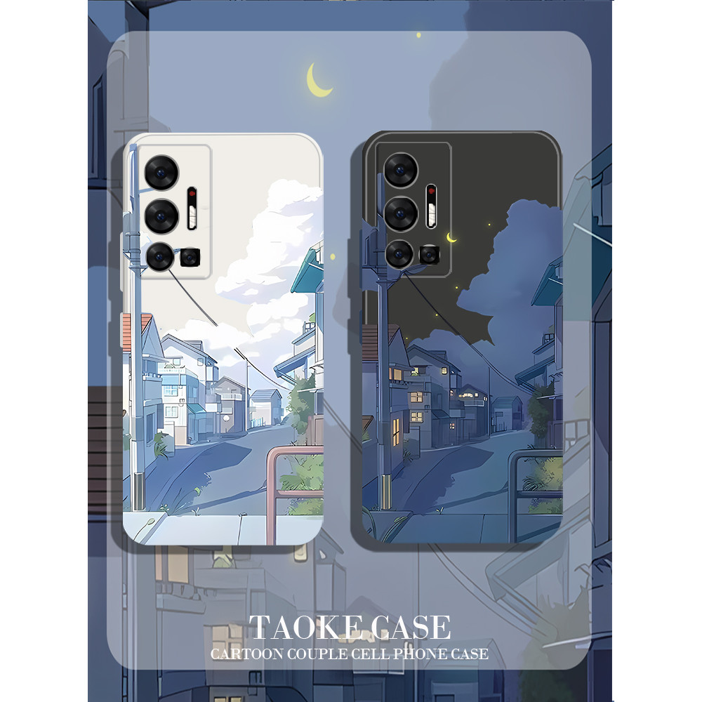 iqoo 13 case iqoo z9 5g เคส ภูมิทัศน์ที่สวยงามเหมาะสําหรับ vivoS16Pro เคสโทรศัพท์ x80 Night vivox100