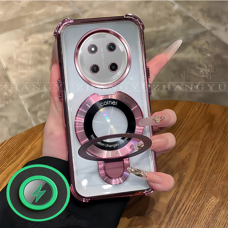 เหมาะสําหรับเคสโทรศัพท์ Honor X9C ใหม่ขายึดแม่เหล็กกันกระแทกปลอก SJ09