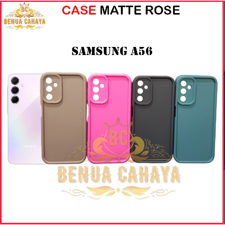 SOFT CASE MATTE ROSE SAMSUNG A01 CORE A02 A22 A70 A73 J2 PRO J4 PLUS J5 PRIME J5 PRO J6 PLUS J2 PRIM