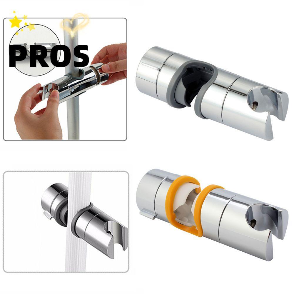 PROS ที่วางหัวฝักบัว ราวแขวนฝักบัวอเนกประสงค์แบบปรับได้คุณภาพสูง